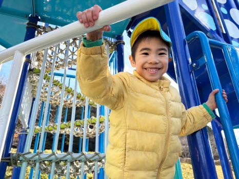 太陽の家 しいの実学園　親子でバス散歩に行ってきました。